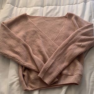 Pink sweater